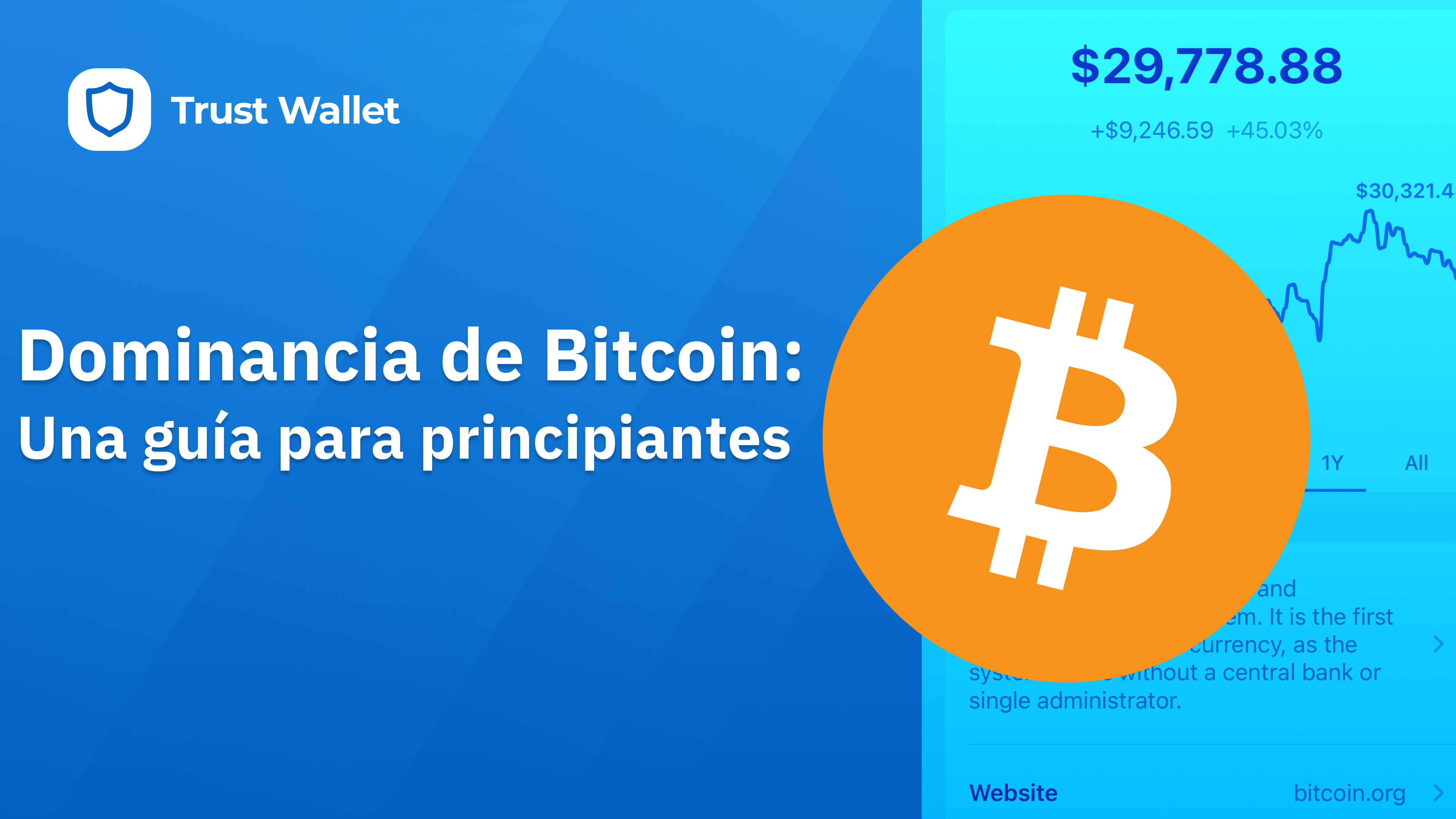 Dominancia de Bitcoin: guía para principiantes | Trust