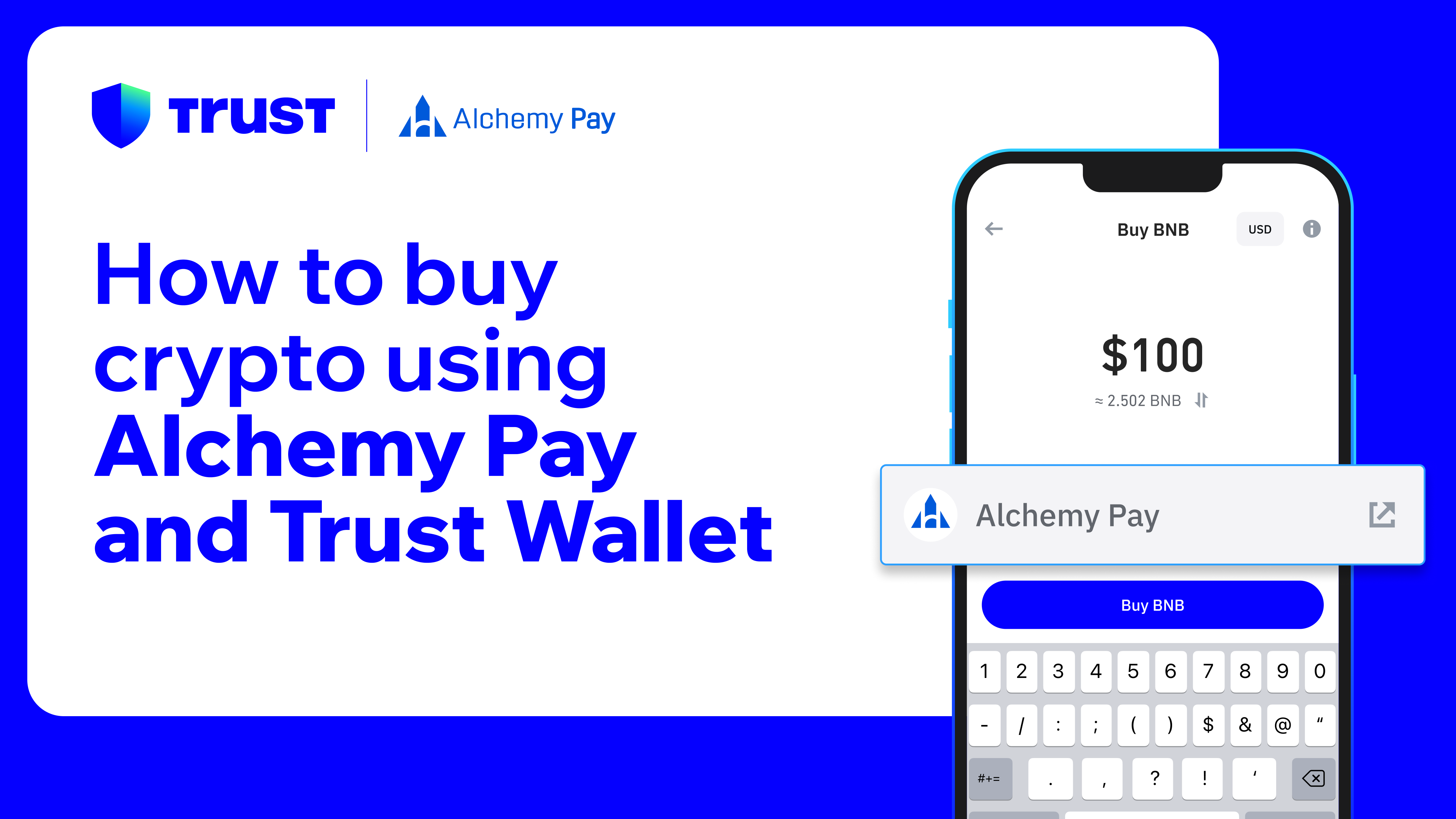 How to buy crypto using Alchemy Pay and Trust Wallet | Trust