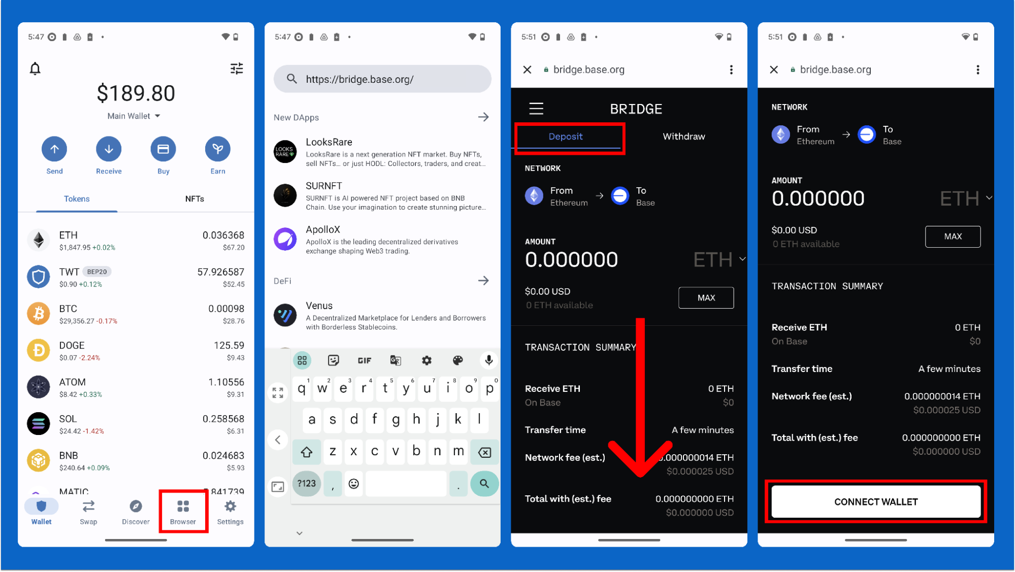 How to Bridge Your Crypto to Base Using Trust Wallet | Trust