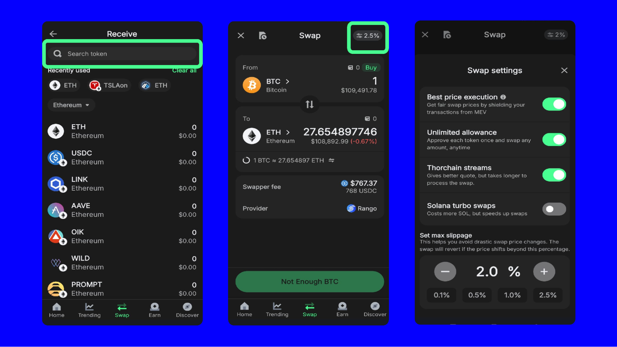How to Swap Tokens in Trust Wallet (Without a Centralized Exchange) | Trust