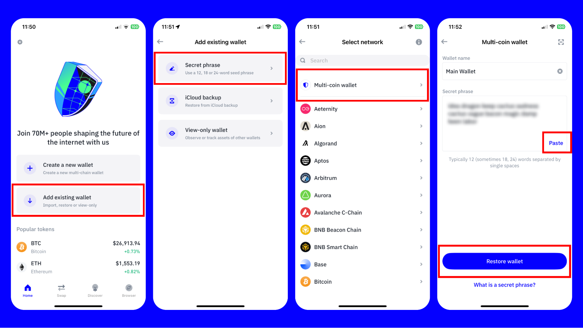 Import Your Wallet to Trust Wallet | Trust