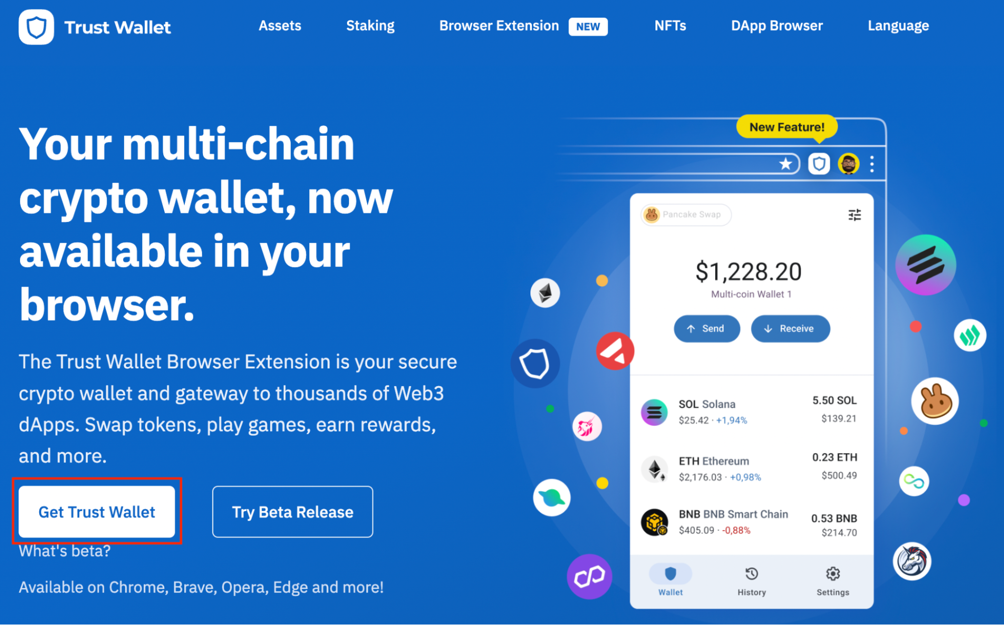 Browser Extension Trust Wallet Browser On Iphone Wallet Interface Trust  Wallet Ios Dapp Browser Binance Web3