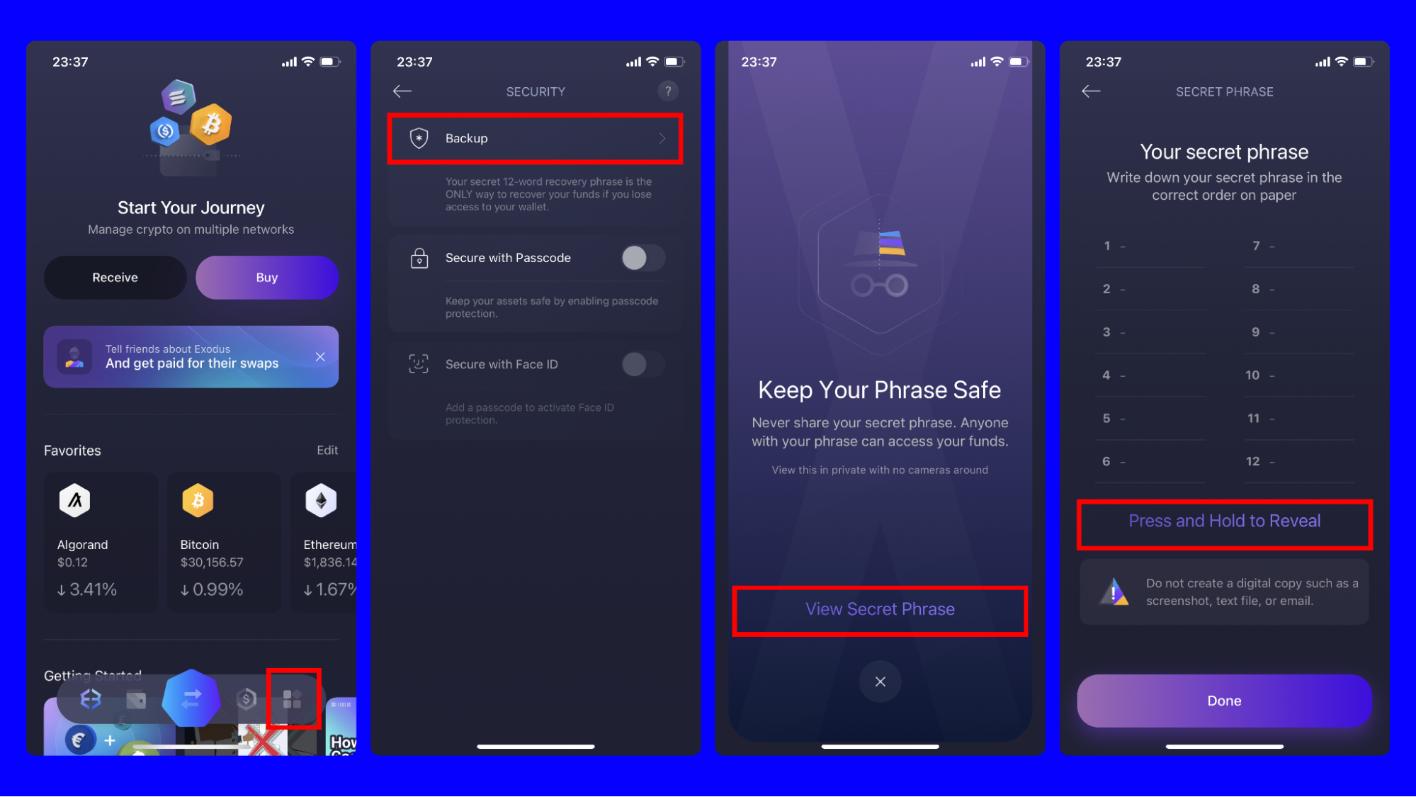 How to Import Your Exodus Wallet to Trust Wallet | Trust