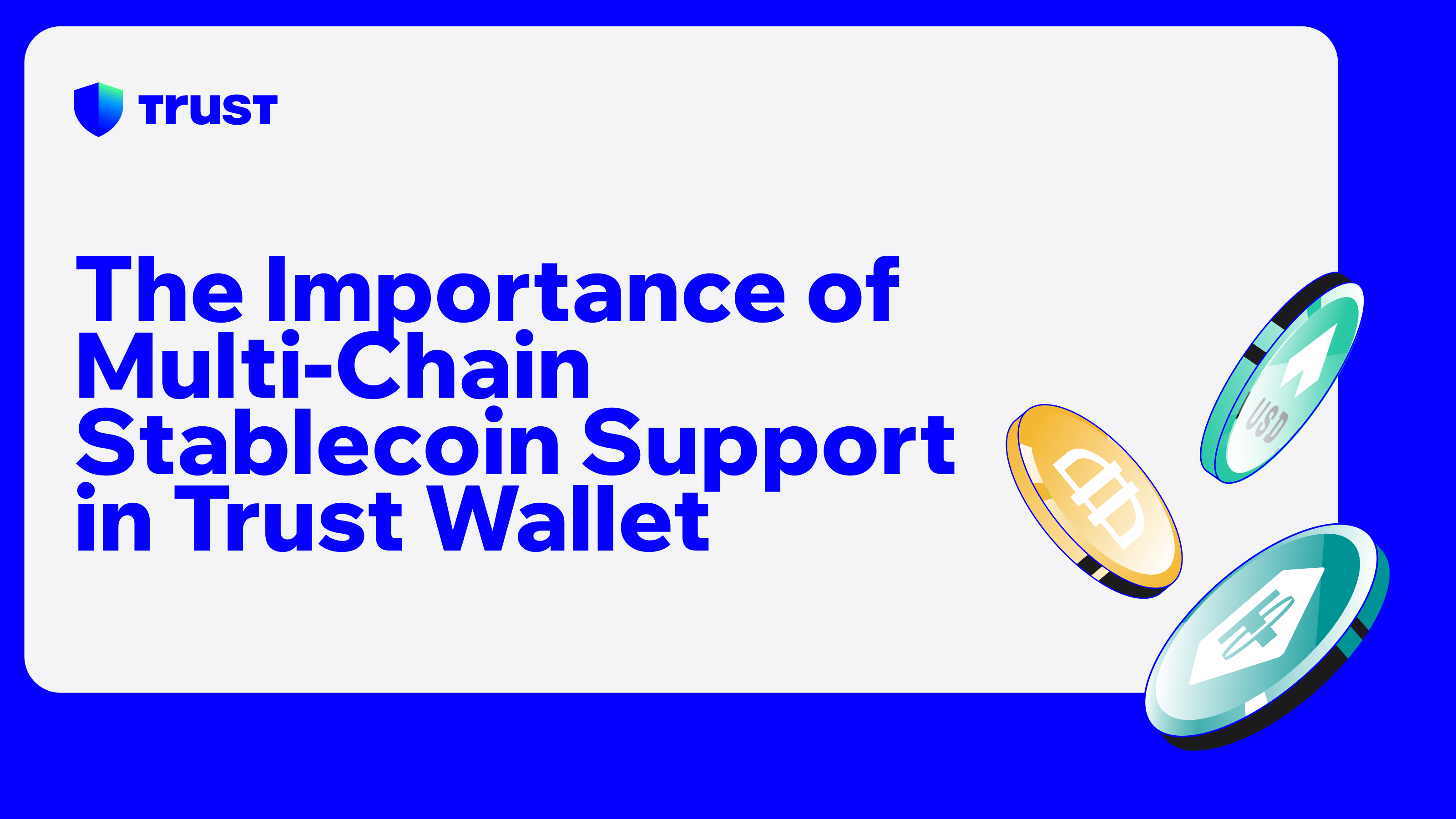The Importance of Multi-Chain Stablecoin Support in Trust Wallet | Trust