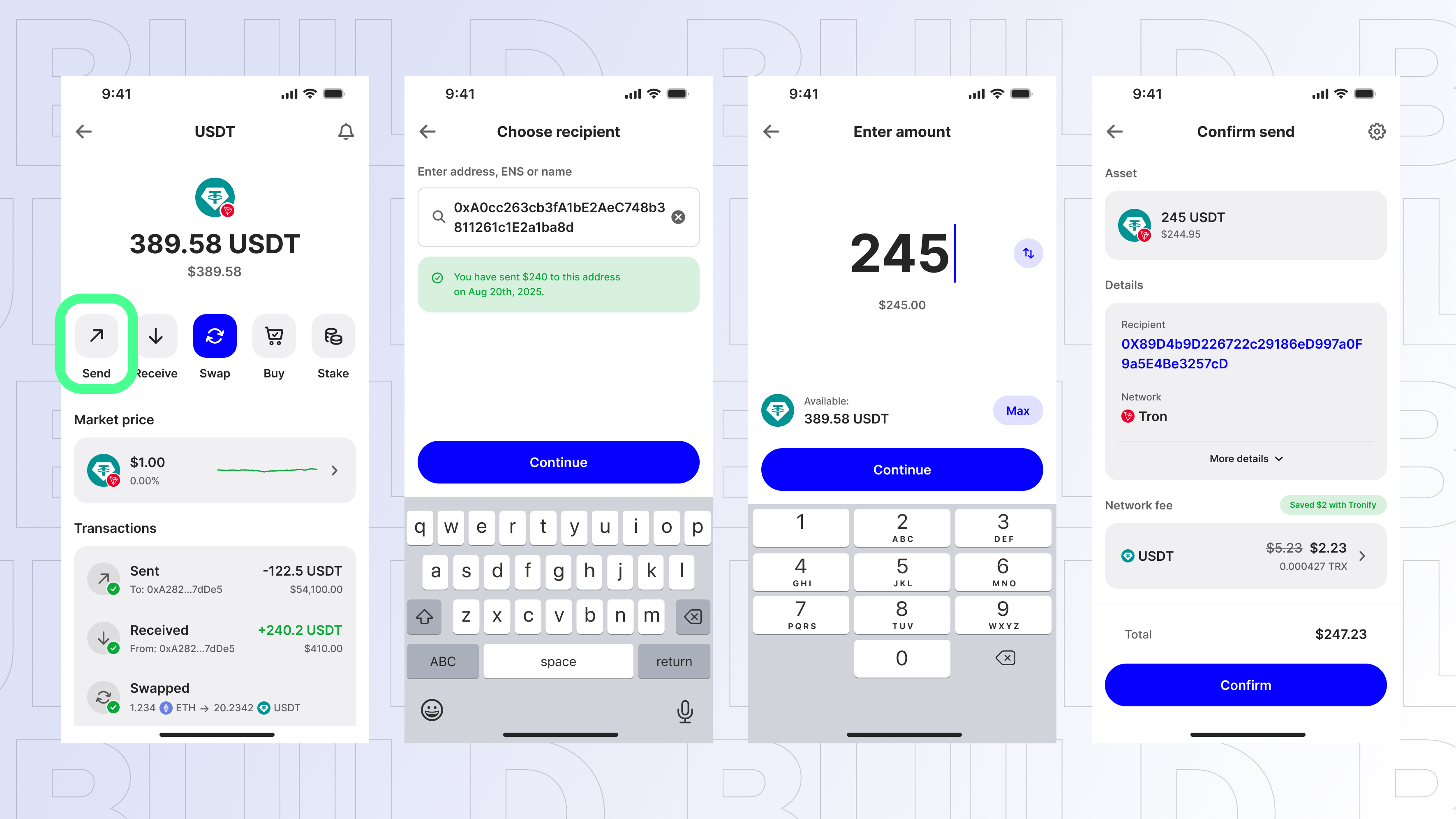 Making TRON Transfers Smarter and Cheaper | Trust