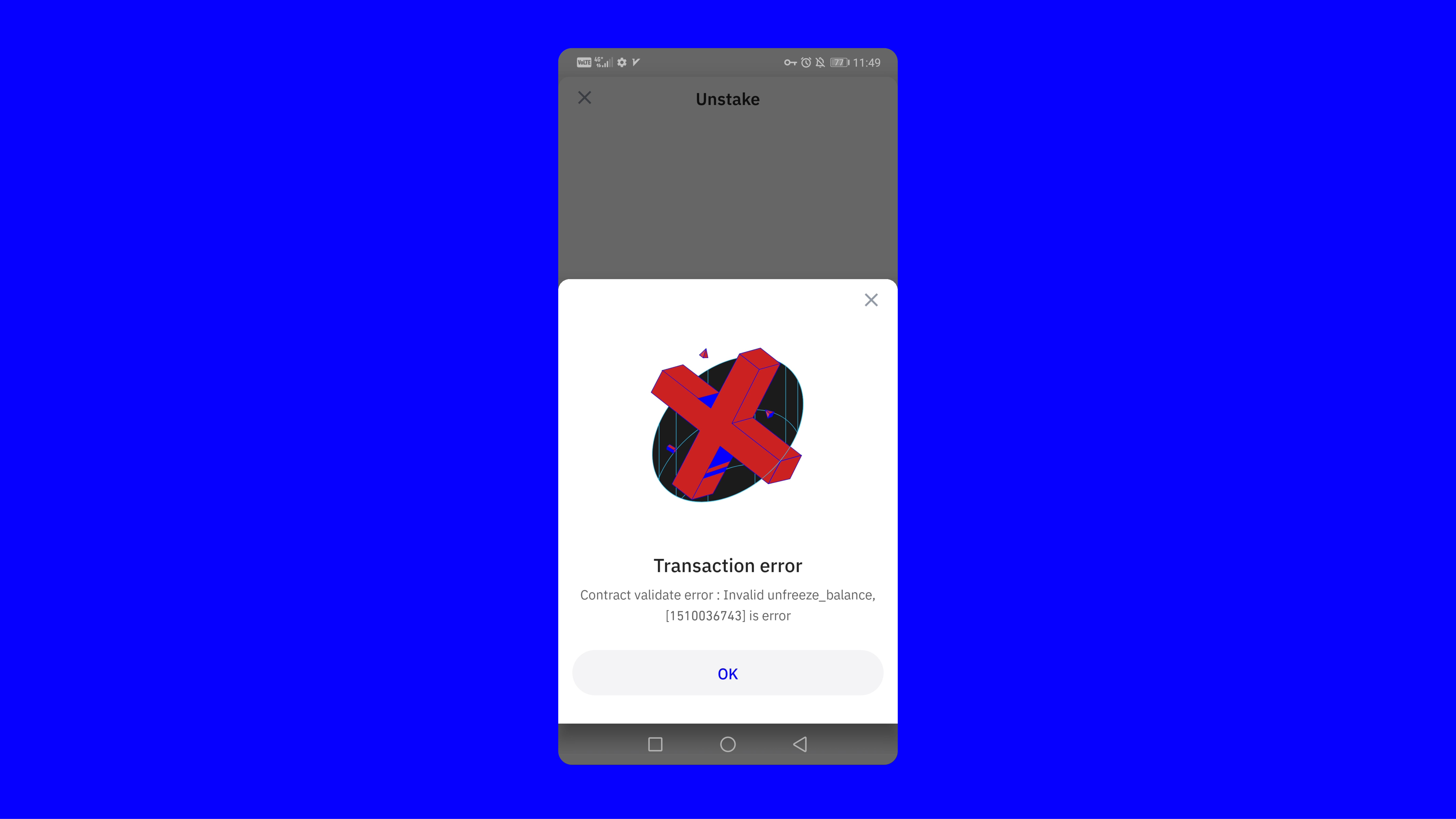 TRX Unstaking Transaction Error: How to Unstake your TRX | Trust