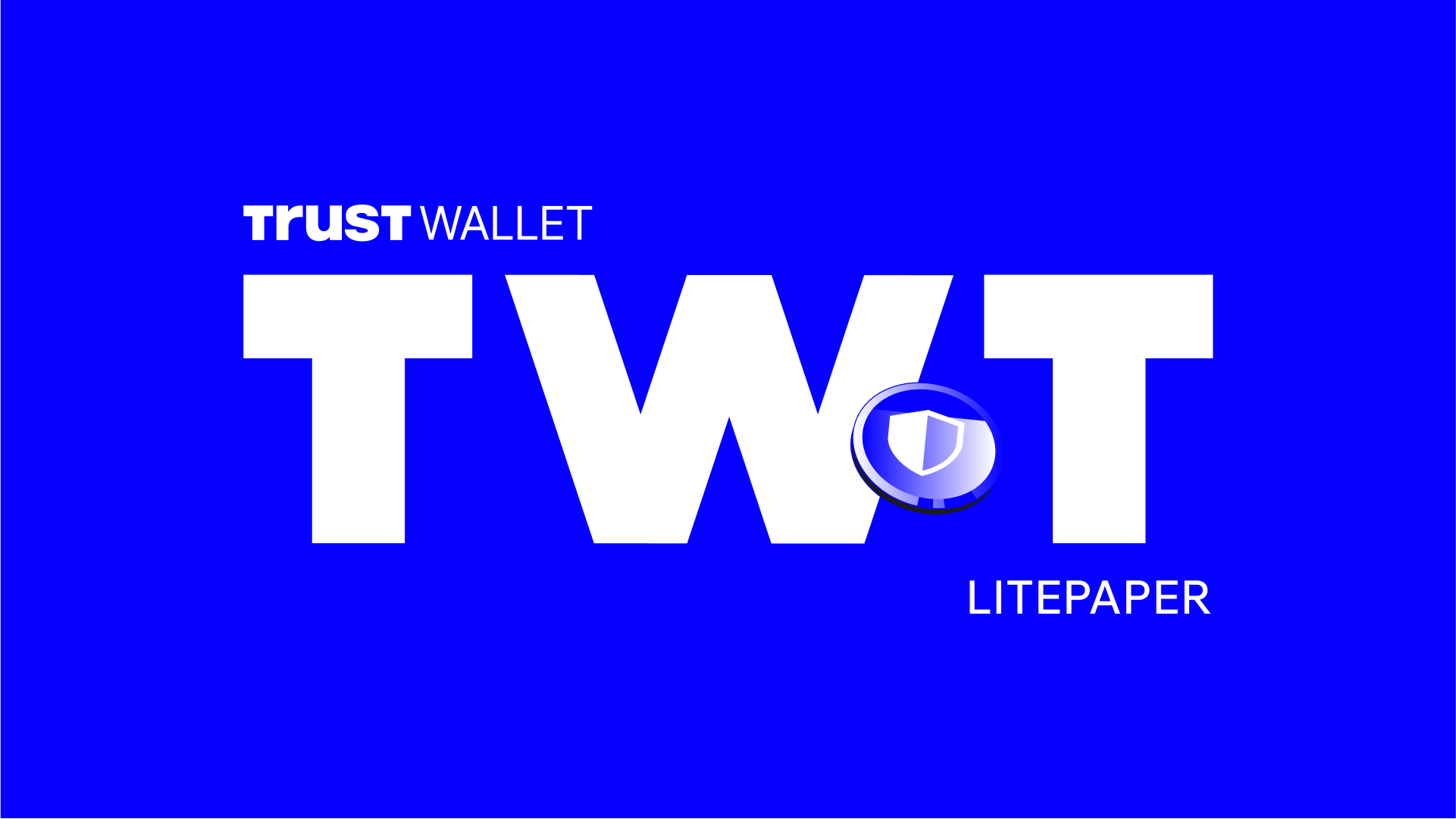 Trust Wallet Token (TWT) – Tokenomics Litepaper | Trust